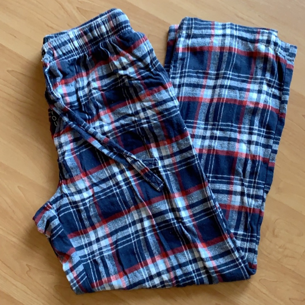 Plaid pajama pants